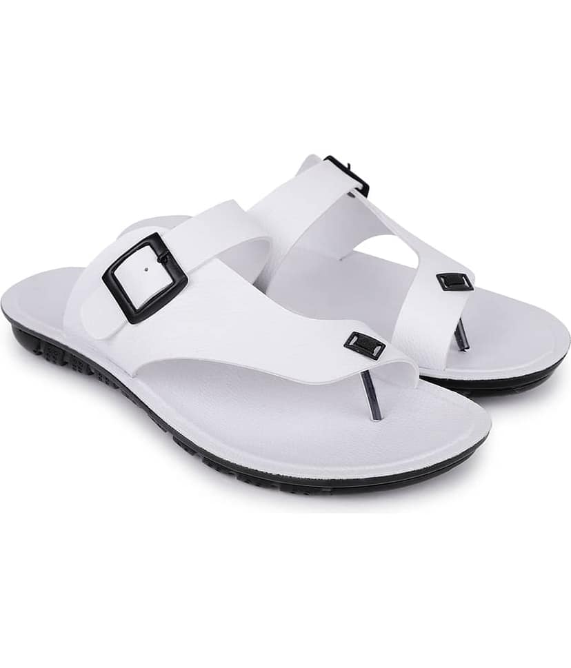 PU-SPM White Men's Daily Slipper view 2