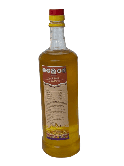 Ground nut oil view 3