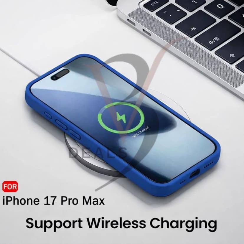 V3Deals Compatible for iPhone 17 Pro Max Case with 360° Soft Micro-Fiber Lining, Shock-Absorbing Design, Camera and Screen Protection, Anti-Skid, Dustproof, Wireless Charging Compatible view 4