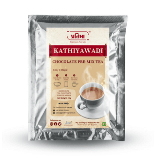 Kathiyawadi Chocolate Tea Pre-Mix – For 250ml Milk