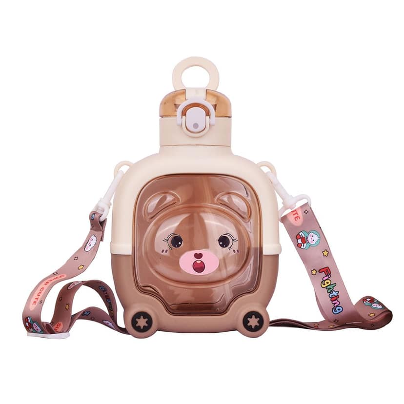 Teddy Bear Water Bottle | Kids Sipper Water Bottle | Cute Bear Water Bottle | Teddy Water Bottle | Water Bottle Teddy | Water Bottle Teddy Bear | Kids Water Bottle | Children's Water Bottle | School Kids Water Bottle | Sipper Water Bottle