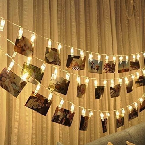 Fairy Warm White Clip Lights for Photos (10 Pcs Clip) view 3