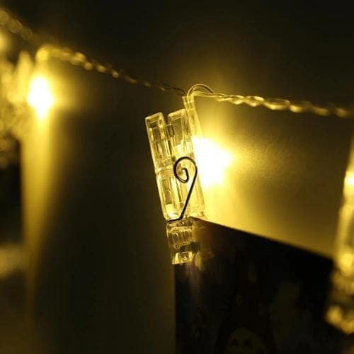 Fairy Warm White Clip Lights for Photos (10 Pcs Clip) view 5