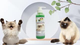SWACCH Premium Shampoo for Himalayan CAT (200ML) NEEM ALOVERA