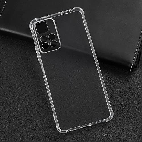 Faircost for Xiaomi Mi 11i 5G / Mi 11T Pro Back Cover Shockproof (Silicon| Transparent) view 3