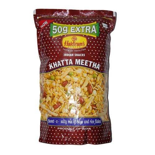 Haldirams Khatta Meetha - Premium Quality, Guilt-free Snack, Authentic Taste, 400 g Pouch