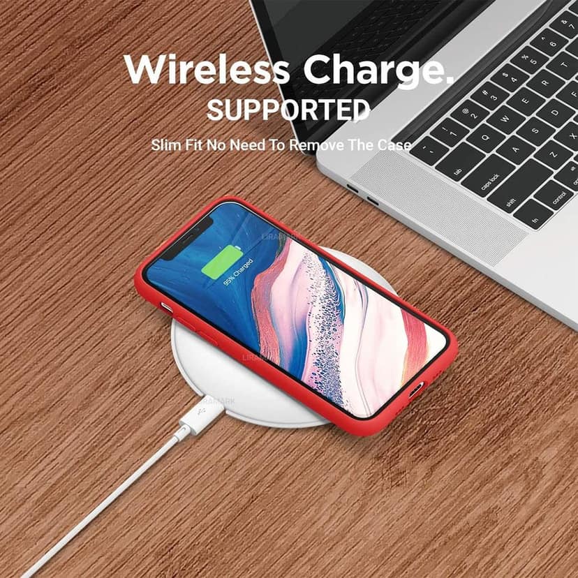 LIRAMARK Liquid Silicone Soft Back Cover Case for Apple iPhone 11 Pro view 7