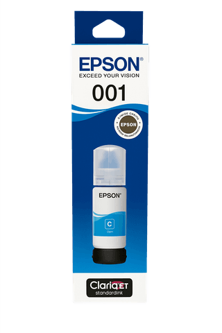 001 Epson Cyan ink Bottle