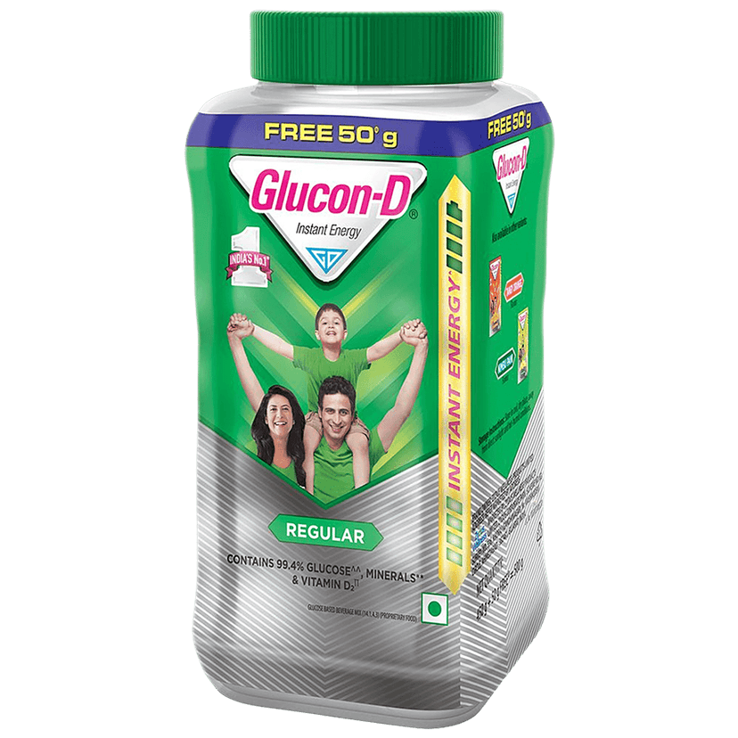 Glucon-D Regular With Vitamin And Minerals, 450 G