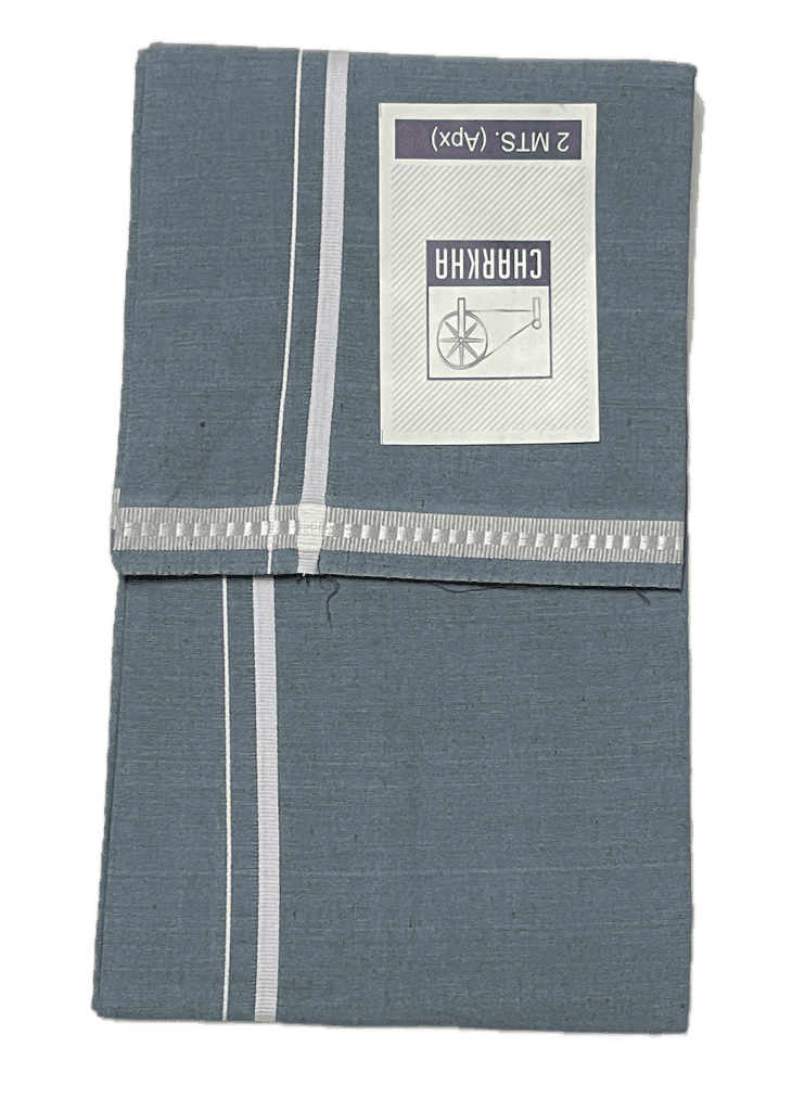 Swami Dhoti Color Pentex Pattern - Swamy Dhoti / Mundu / Dhothi - Iyappa, Muruga, Amman view 4
