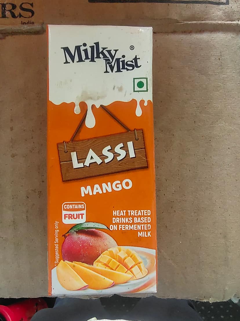 Milky mist mango lassi