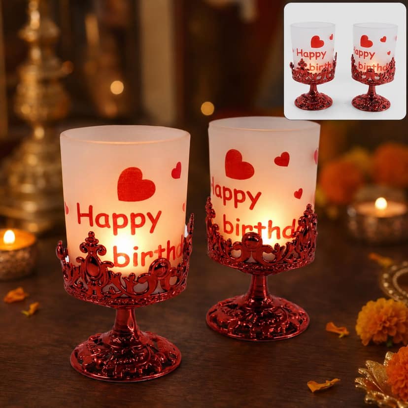 Tealight Holder – Stylish Plastic Candle Diya Stand for Festivals