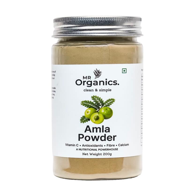 Amla Powder 200g | Amla Churna | Pure Indian Gooseberry | Ayurvedic | Hair Growth Skin Care Immunity | No Additives | Natural | MR Organics