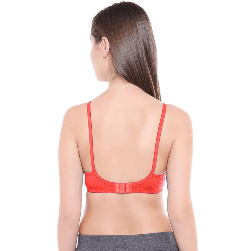 Bodycare Women Poly Cotton Full Coverage Non Padded Regular Bra Pack - 2 E1506WICO view 3