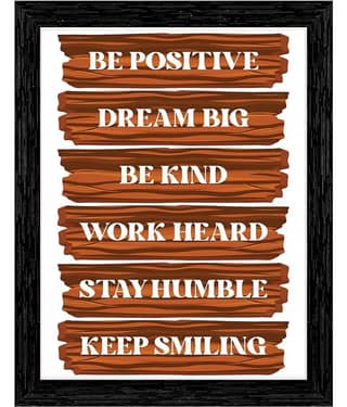 Indianara - Motivational Painting With Frame