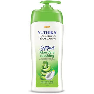 Yuthika Aloe Vera Soft Touch Body Lotion for Women Men,Moisturizer for Soft, Smooth Skin (500ml)