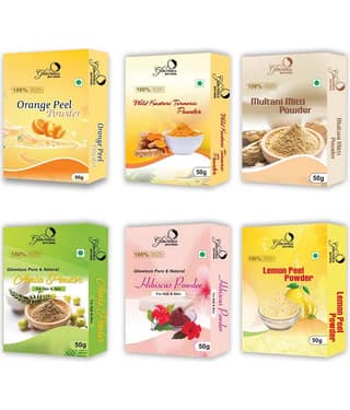 glowious - Skin Toning Face Pack for Normal Skin ( Pack of 6 )