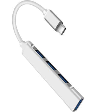 EKRAJ 4 port USB Hub Type C 3.0 Slim Hub