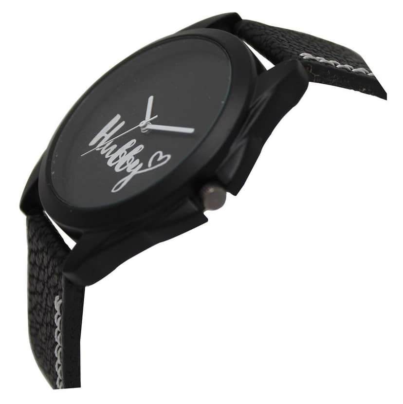 Black Hubby Analog Watch for Men LR31 view 3