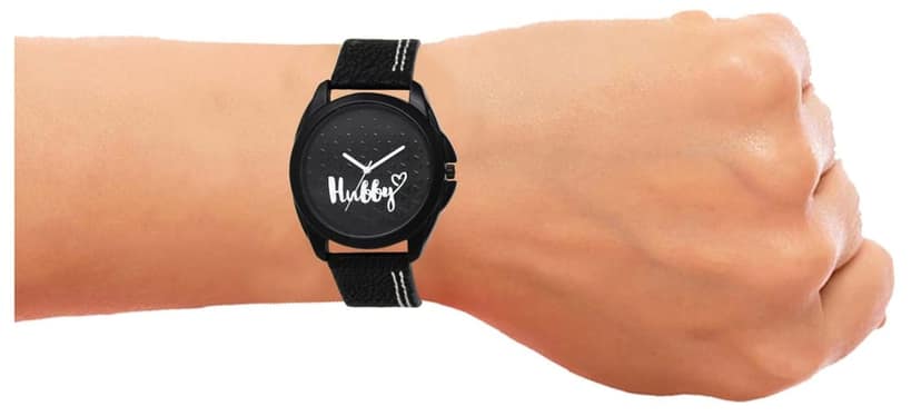 Black Hubby Analog Watch for Men LR31 view 5