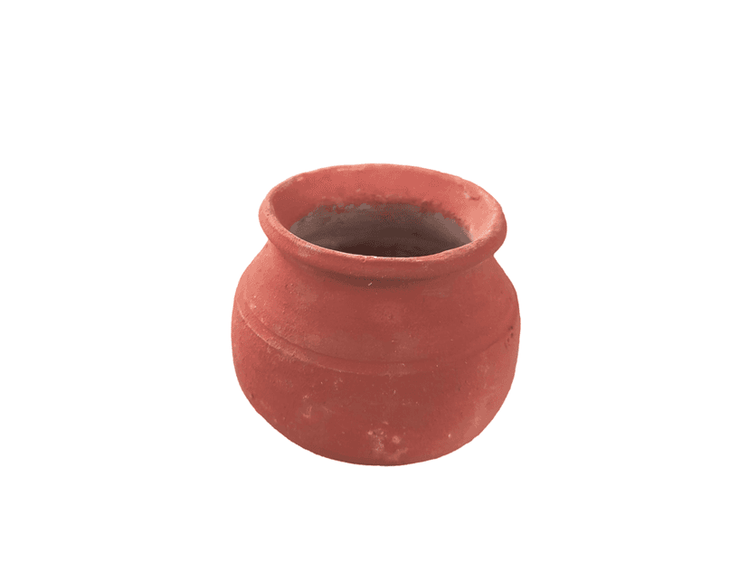 Handmade Clay Pot for Home Decor view 2