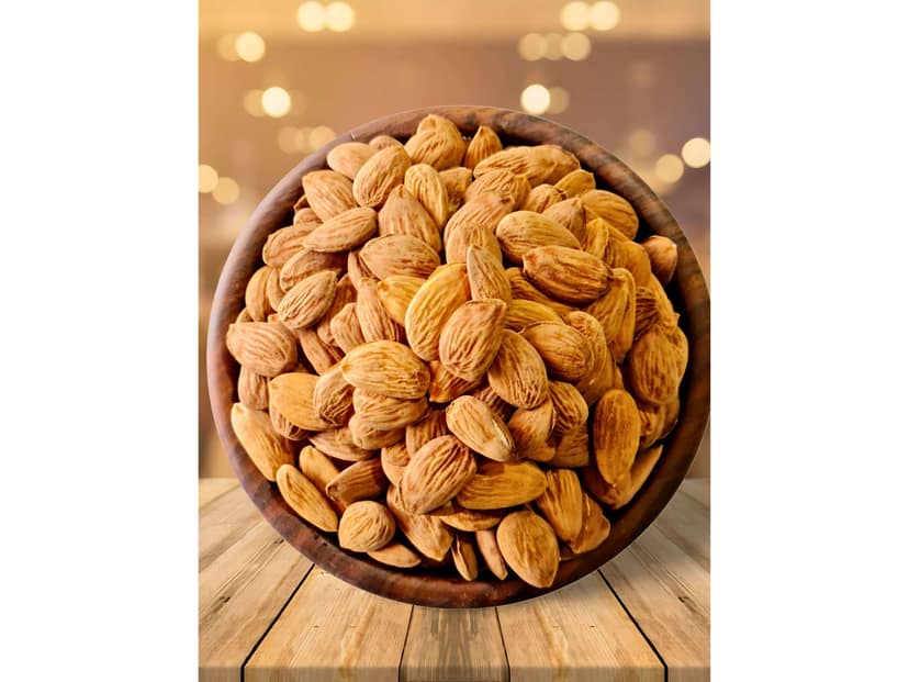 Valleys Premium Kashmiri Almond Kernels Oily and Sweet (Badam Giri) Almonds - 400 Gram view 2