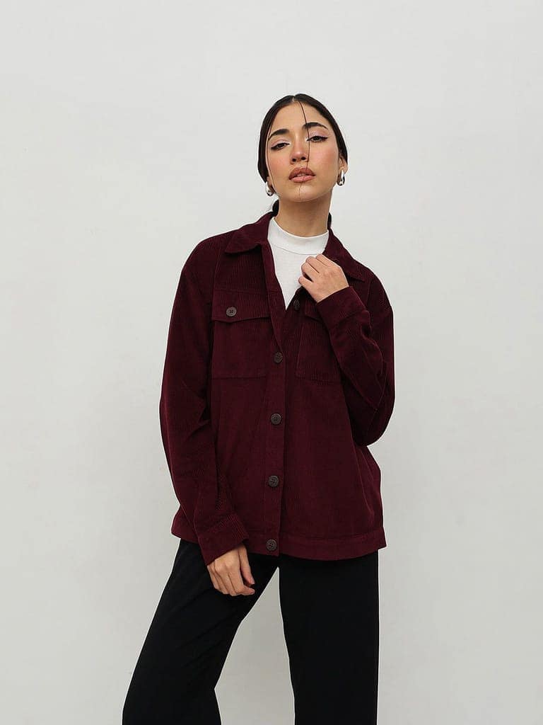 Modern Corduroy Jacket view 3