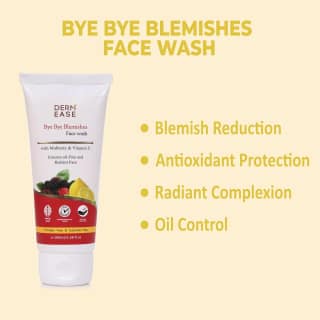 Dermease Bye Bye Blemishes Face Wash for Clear Skin