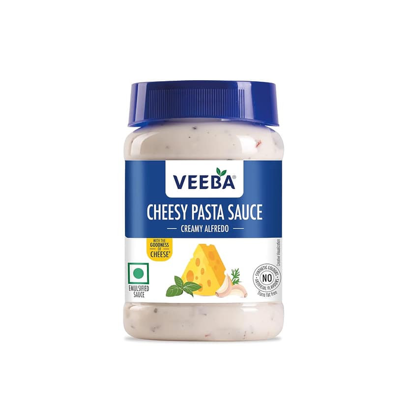 Veeba White Pasta Dressing, 250 G (Pack Of 2) view 2