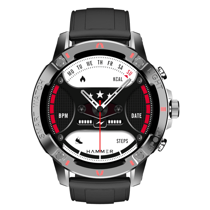 Hammer Luxor 1.45" Amoled Bluetooth Calling Smartwatch view 2