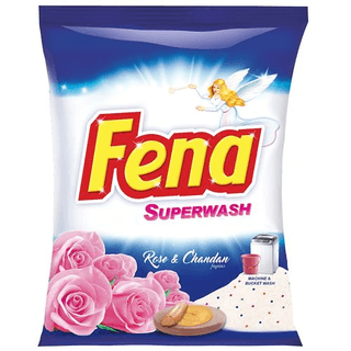 Fena Super Wash Detergent Powder - Rose & Chandan, 500 G