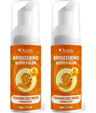 KURAIY Face Wash Cream With Deep Moisturizing Face wash Tube pack of 2