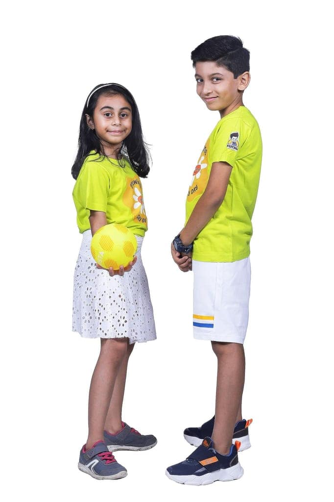 KUCHU Unisex Kids T-Shirt (10-11 Yearsears) | Super Combed Cotton-Modal Blend | Ultra-Comfortable & Breathable Fabric | Unique Digitally Printed "Growing" Design | Casual & Everyday Wear for Boys & Girls view 5
