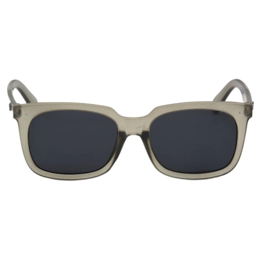 Hrinkar Grey Rectangular Glasses Grey Frame Best Polarized Goggles for Men & Women - HRS506-GRY-BK-P view 2