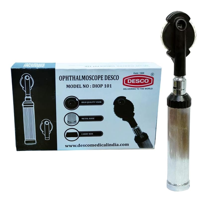 DESCO Opthalmoscope set with Box view 2