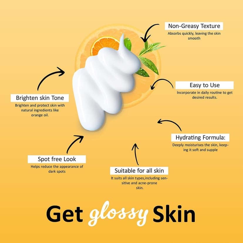 7 Days Vitamin C Face Cream | Oil Free, Quick Absorbing | For All Skin Types view 6