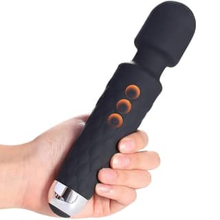 Personal Massager For Women With 20 Vibration Modes, Waterproof, USB Rechargeable Medical Grade Silicone Handheld Electric Full Body Massager For Pain Relief
