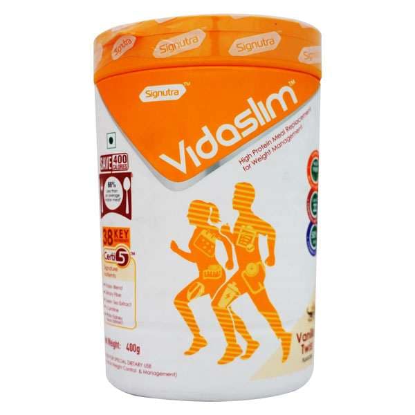 Vidaslim Vanilla Twist Powder 400 Gms