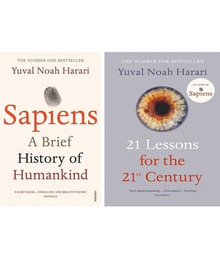 Yuval Noah Harari 2 Books Set: Sapiens & 21 Lessons (English, Paperback)