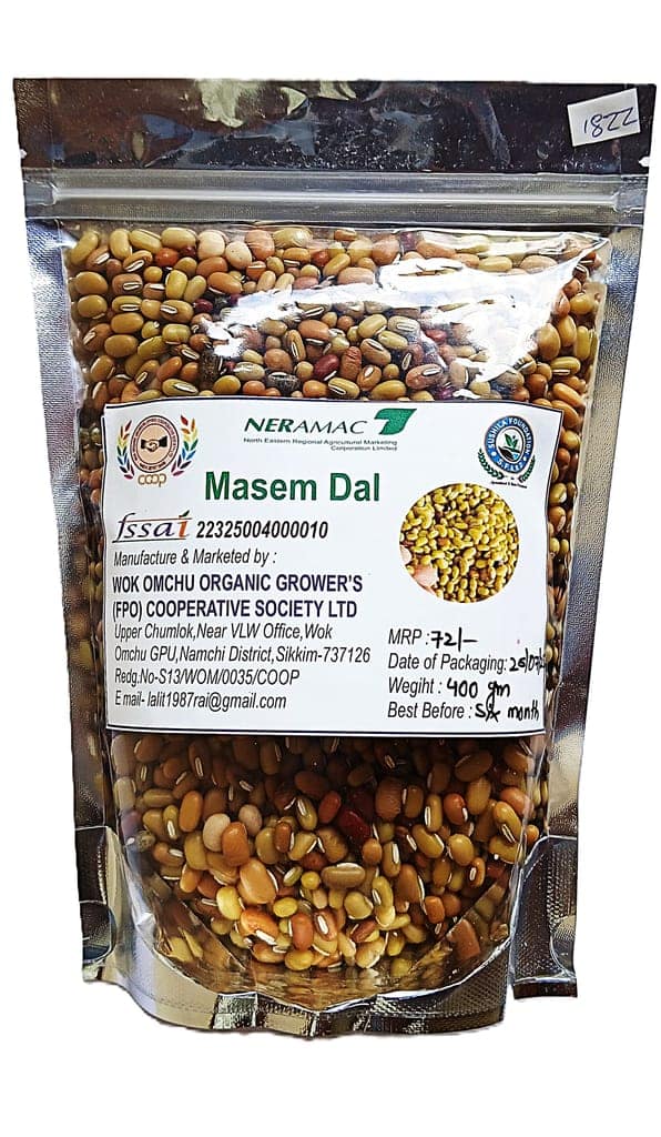 Masem Dal - Organic & Nutritious Lentils from Sikkim (400g)