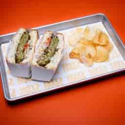The Hulk (Fresh Falafel Sando)