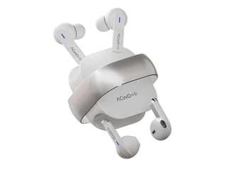 ACwO DwOTS Fire Earbuds with 52Hrs Battery, ENC, 13mm Bass Drivers, Dual Pairing, Gaming Mode & Wireless Charging Support. - Silver