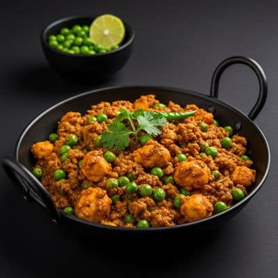 Chicken Keema Matar
