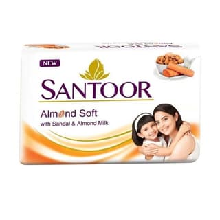 Santoor Sandal & Almond 100 Gms