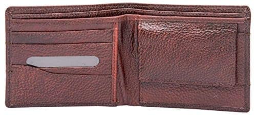 Leatherman Brown Men's Wallet with Key Ring (1576_Brown) view 4