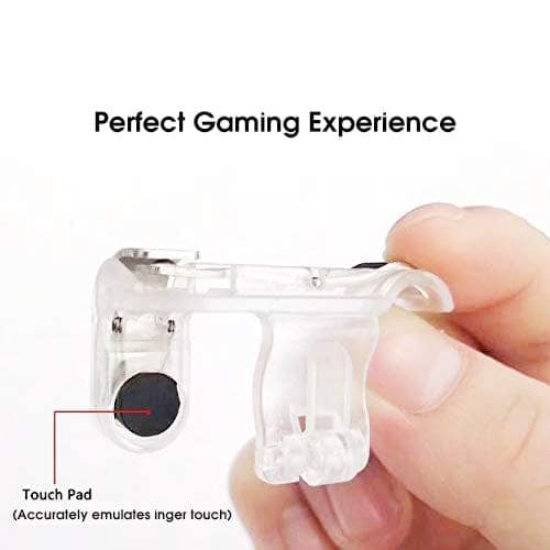 Best Quality with low price Trigger for pubg game/free fire/call of duty all types mobile games for android and IOS Gaming Accessory Kit (Black, For Android) view 4