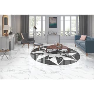 Orientbell Floor Tiles PGVT Statuario Marble 2 PCS
