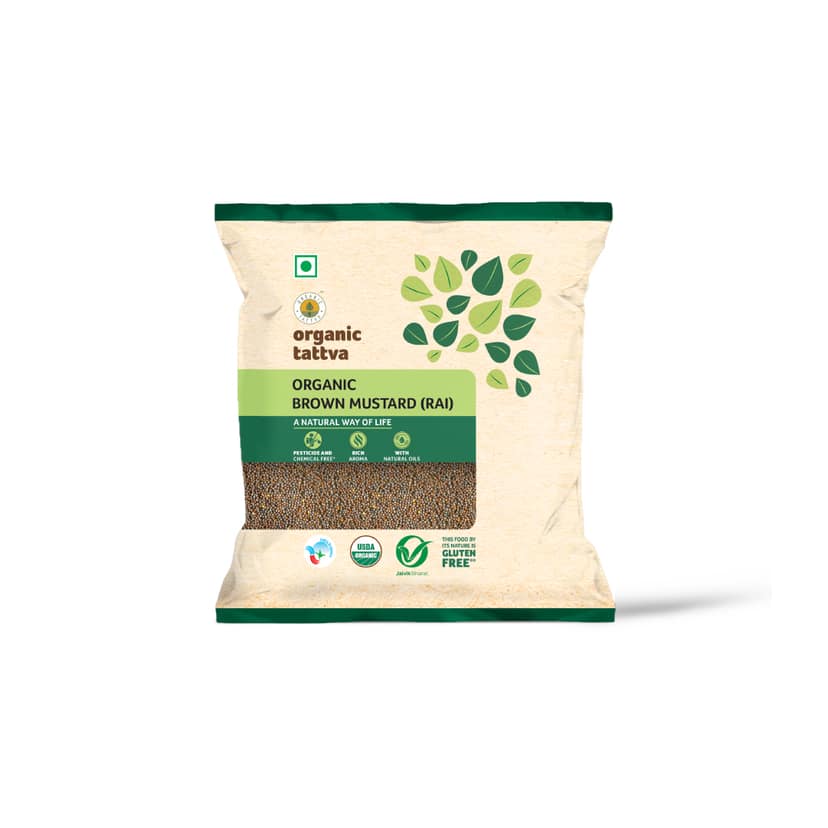 Organic Brown Mustard (Rai) 100g