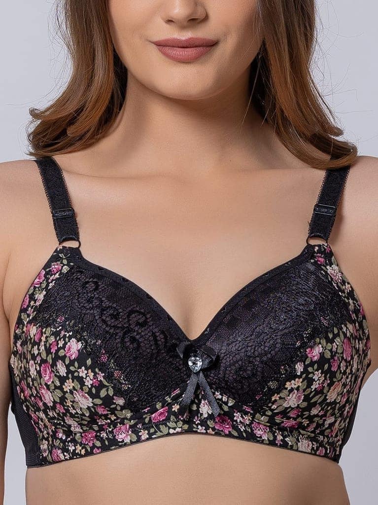 Floral Fun Lightly Padded Non-Wire Full Cup Bra view 2