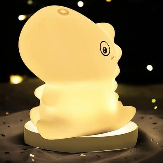 GLOWSERIE Cute Cartoon Night Light with Warm Glow for Relaxing Sleep